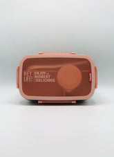 Uissbia Dual Compartment Lunch Box – Leak-Proof & Spacious Plastic Food Container
